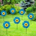 thumbnail image 1 of Taotanxi 36CM Sunflower Lawn Pinwheels Wind Spinners Large Windmill Pinwheel for Garden,Yard, Party Outdoor Decor (Sunflower Pinwheels), 1 of 6