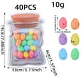 thumbnail image 1 of Taotanxi 40Pcs 0.98"L/0.59"W Artificial Bird Eggs Fake Foam Eggs Diy Easter Eggs for Photo Props Crafts Garden Bird Nest Decor Easter Party Decorations (Assorted Color), 1 of 5