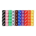 thumbnail image 1 of Taotanxi 50Pcs Six-Sided Dice Game Set with Velvet Bag - Multi-Color Dice for Bars, KTV, Parties, and Family Games - Portable Entertainment, 1 of 7