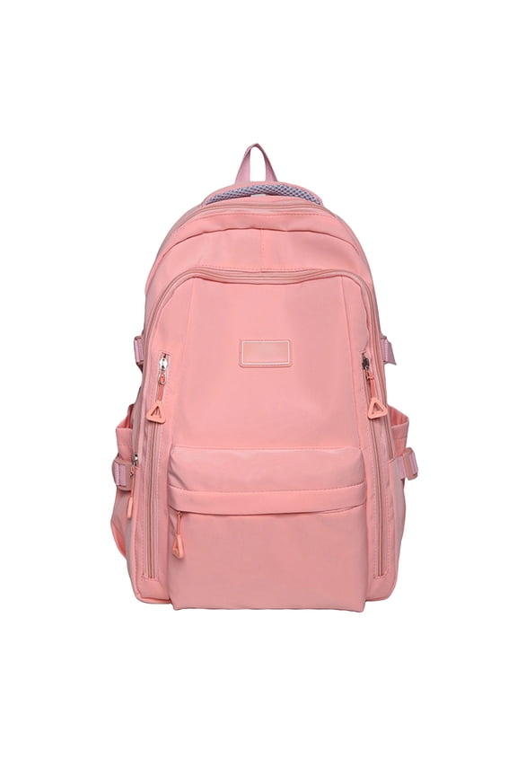 Aesthetic Backpack Cute Backpack for School College Backpack Large Capacity Bookbags for Girls Women Students Casual Travel Daypacks Solid Color