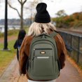 thumbnail image 1 of Taotanxi Anti-Theft Laptop Backpack, Green, 15.6-14-13 Inch Laptop Sleeve, Usb Charging Port, 1 of 6