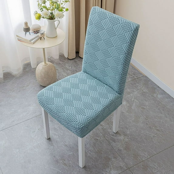Taotanxi Armless Accent Chair Cover, Stretch Jacquard Chair Slipcover Soft Slipper Chair Covers Furniture Protector Covers for Living Dining Room Hotel Reception Chair