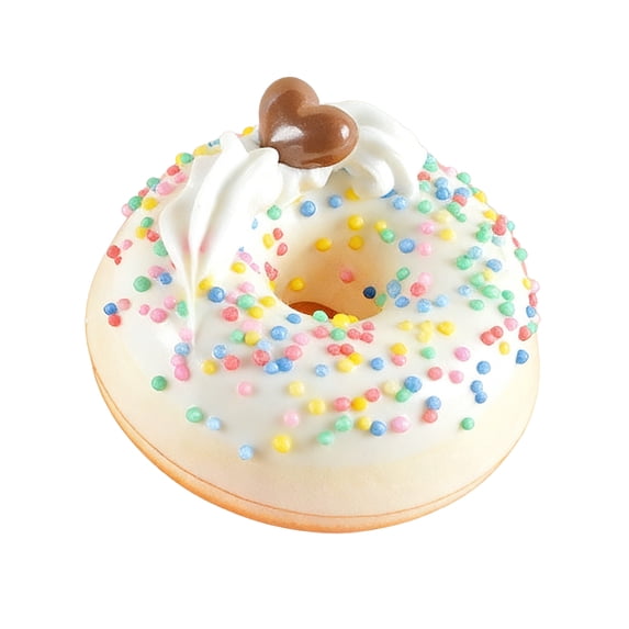 Taotanxi Artificial Doughnuts for Display, Realistic Cute Fake Doughnut, Faux Doughnut Model for Bakery Shop Display, Photography Props, Home Decoration