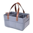 thumbnail image 1 of Taotanxi Baby Diaper Caddy Organizer,Portable Nursery Essentials Storage Diaper Caddy for Newborn Boy And Girl (Grey), 1 of 6