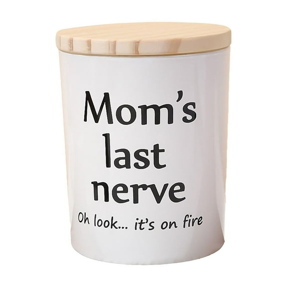 Taotanxi Candle Gifts for Mom From Unique Christmas Birthday Mothers Day Candles Gifts for Mom Stocking Stuffers Moms Last Nerve Oh Look Its On Fire Lavender Scented Soy Candle