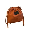 thumbnail image 1 of Taotanxi Casual Soft Polyester Drawstring Small 2 Way Bucket Shoulder Bag Crossbody, 1 of 6