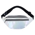 thumbnail image 1 of Taotanxi Clear Fanny Packs for Women Holographic Waist Bag Stadium Approved Clear Purse Bag Bum Bag Rave, Festival, Games,Travel And Concerts Rave Lozenge, 1 of 3