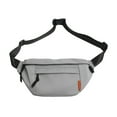 thumbnail image 1 of Taotanxi Clearance Sale Over 50% Off Fanny Pack Waist Bag for Men&Women Adjustable Belt Hip Bum Bag Fashion Water Resistant Hiking Waist Bag for Traveling Casual Running Hiking Cycling,Gray, 1 of 6