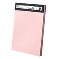 thumbnail image 1 of Taotanxi Wood Clipboard Clip Board Hangable Clipboard with Low Profile Clip Standard A4 Letter Size Clipboards for Nurses Students Men Women and Office (Pink), 1 of 6