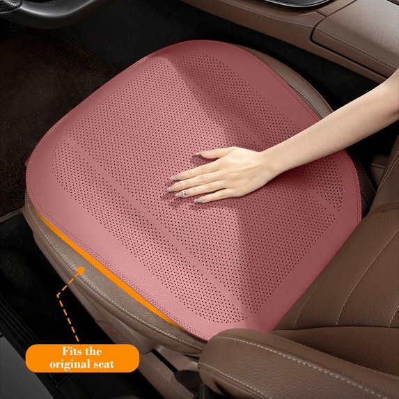 Taotanxi Cooling Car Seat Cover, Ventilated Cooled Seat Cover for Car, Seat Cooling Pad, Breathable Mesh, Home Office Use