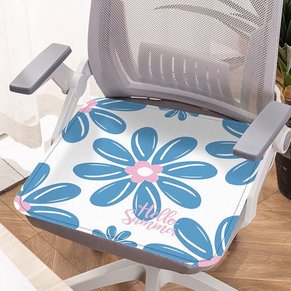 Taotanxi Cooling Seat Cushion, Desk Chair Cushion Reusable Ice Mat , Foldable & Portable Chair Cushion for Office, Camping, Bed, Car