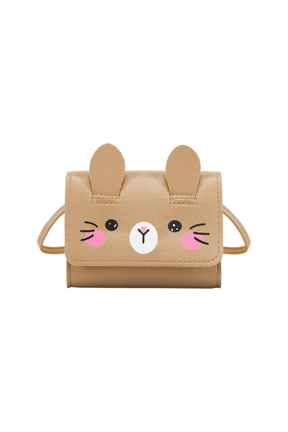 Cute Purses for Teen Girls Small Crossbody Purse And Handbags Cat Gifts for Kids,Khaki