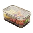 thumbnail image 1 of Taotanxi Divided Clear Snack Serving Tray with Lid & Handle, Snackle Box Charcuterie Board Container Storage Organizer for Fruit Candy Veggie Snacks, Perfect for Travel Picnic, Coffee, 1 of 2