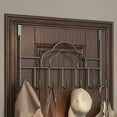 thumbnail image 1 of Taotanxi Over the Door Hooks, Over the Door Hanger for Hanging, Over Door Towel Rack Coat Rack Hanger Hooks for Clothing, Anti-Rust Overdoor Organizer Rack with 7 Hooks for Bathroom Bedroom, 1 of 6