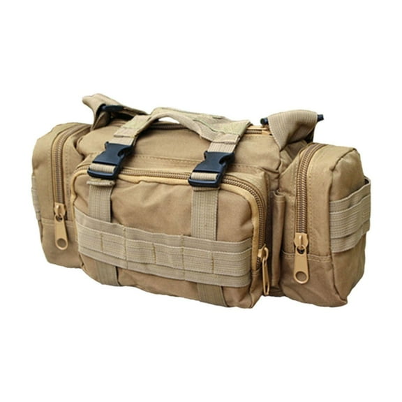 Taotanxi Duffel Waist Bag, Bicycle/Motorcycle Waterproof Fanny Packs Camera Bag Camo Utility Pouch Crossbody with Shoulder Strap Hand Carry