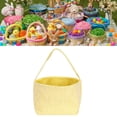 thumbnail image 1 of Taotanxi Easter Basket for Kids - Bunny Bag Children's Basket Bag Handheld Gift Canvas Bag, Easter Decorations & Gifts for Boys and Girls (Yellow), 1 of 6