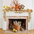 thumbnail image 1 of Taotanxi Fall Decor - Fall Garland - 69"Autumn Maples Leaf Pumpkin Berry Garland - Thanksgiving Halloween Mantle Fireplace Farmhouse Harvest Decorations for Home Outdoor Indoor Porch, 1 of 6