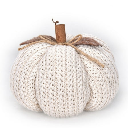 Taotanxi Fall Mini Crochet Pumpkins Seasonal Knit Decorative Pumpkins for Crafts Rustic Decor Farmhouse Decorative Fall Thanksgiving Centerpiece Table Decorations for Mantel Kitchen Gift