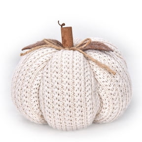 Taotanxi Fall Mini Crochet Pumpkins Seasonal Knit Decorative Pumpkins for Crafts Rustic Decor Farmhouse Decorative Fall Thanksgiving Centerpiece Table Decorations for Mantel Kitchen Gift