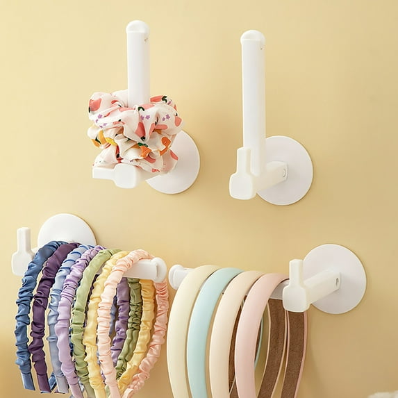 Taotanxi Hair Hoop Hair Storage Rack Wall Mounted Headband Headband Jewelry Display Rack Wall Mounted Hole Hanging Hook