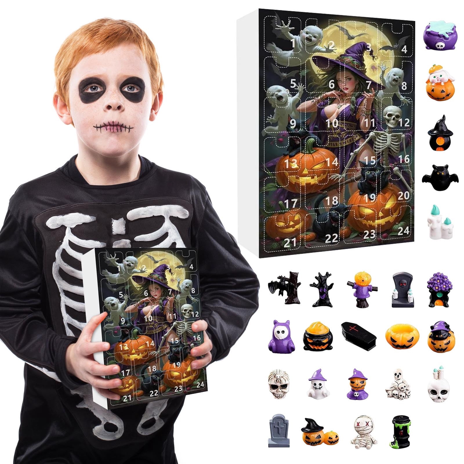 Taotanxi Halloween Advent Calendar 2025, 24 Day Halloween Countdown ...
