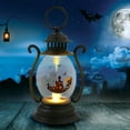 thumbnail image 1 of Taotanxi Halloween Small Lantern Lantern with Flickering LED Candle, Vintage Mini Small Lantern Lights with AAA Battery Decor Gifts Indoor Porch Garden Lantern Halloween Party Hanging Lanterns, 1 of 7