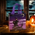 thumbnail image 1 of Taotanxi Halloween Trick or Treat Totes, Small Multifunctional Non-Woven Halloween Bags for Gifts Wrapping, Party Supplies,Purple, 1 of 7
