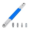 thumbnail image 1 of Taotanxi  Offset Extension Wrench, Tight Reach Extension Wrench Set, with 1/2", 1/4" and 3/8" Square Drive Adapters, Universal Extensions Wrench Set for Small Place, 1 of 7