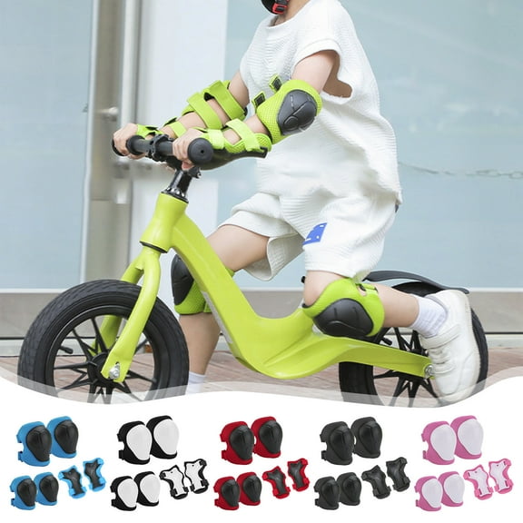 Taotanxi Kids Protective Gear Set Knee Pads for Kids 3-14 Years Toddler Knee and Elbow Pads with Wrist Guards 3 in 1 for Skating Cycling Bike Rollerblading Scooter