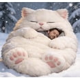 thumbnail image 1 of Taotanxi Kids Sleeping Bag 4 5 6 Year Old Girl Gifts Toddler Nap Mat with Pillow & Blanket 68" x 31" for Kids Ages 3+ Soft Plush Sleeping Mat for Preschool and Boys Girls(Suitable for Everyone), 1 of 7