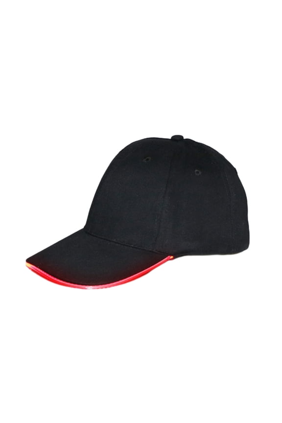 LED Hat Light Up Baseball Cap Flash Glow Party Hat Rave Accessories for Festival Club Stage Hip-hop Performance