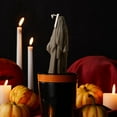 thumbnail image 1 of Taotanxi Large Halloween Candles Decor Burning Gray Scented Wax Candles Gifts for Boo Basket Stuffers Halloween Room Table Indoor Decorations, 1 of 5