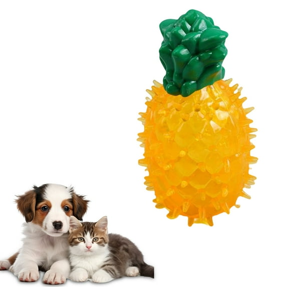 Taotanxi 'Lick & Gnaw' Cooling Ices Cone Freezable and Chewable Tossing Waterproof Floating Pet Dog Toy, One Size