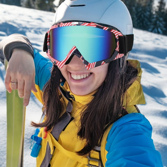 Taotanxi Otg Ski Goggles - Over Glasses Snow Snowboard Goggles For Men Women Adult & Youth - Anti-Fog 99% Uv Protection A