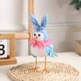 thumbnail image 1 of Taotanxi Plush Bird Decorations Bird Figurines Doll Table Ornament Plush Sparrow Fabric Sparrow for Gifts Indoor Outdoor Office Garden Birthday Party Favors Ornaments(Summer), 1 of 6