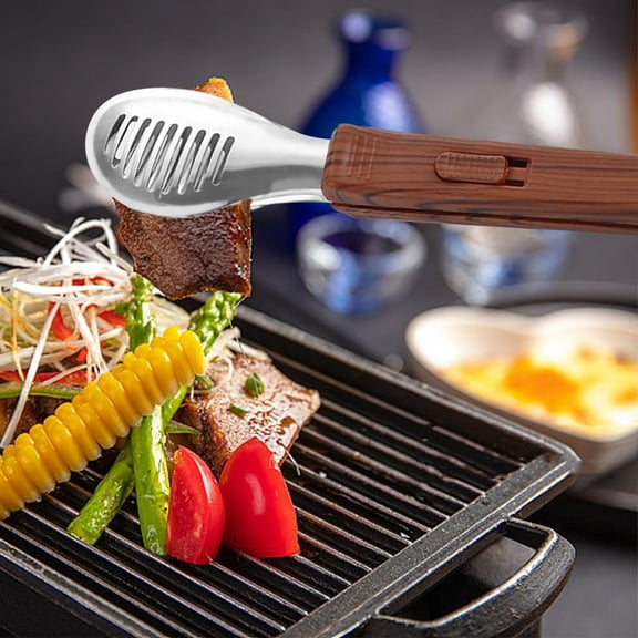 Taotanxi Premium Bbq Grill Tools - Luxury 1-Piece Barbecue Utensils Grill Set - Wooden Gift Box Includes Barbeque Tongs