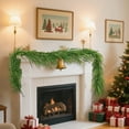 thumbnail image 1 of Taotanxi Real Touch Norfolk Pine Garland - 9FtArtificial Christmas Garland Faux Pine Greenery Garland for Holiday, Fireplace, Mantle, Window, Indoor, Outdoor Decor (1PCS), 1 of 7