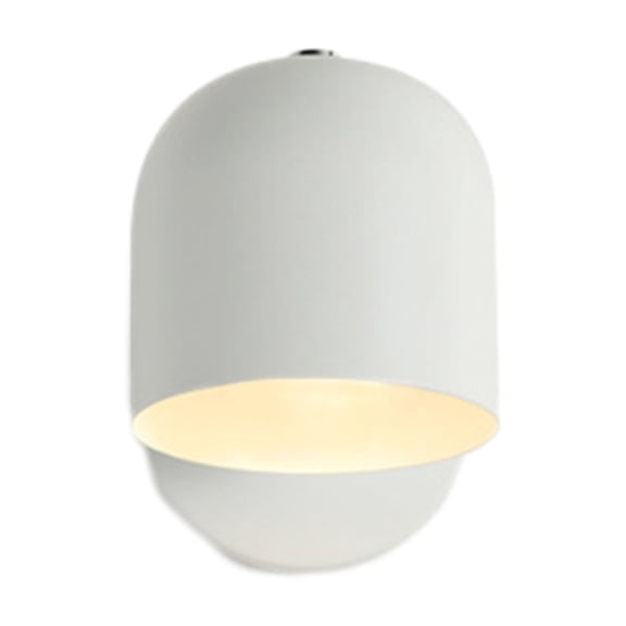 Taotanxi Retro Wall Lamp 1-Piece Set, Modern Wired Wall Lamp with Rotary Switch, 350° Rotation, LED Wall Light Fixture, Warm Light Wall Lamp for Bedroom Living Room (Without Light Source)