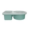 thumbnail image 1 of Taotanxi Reusable Silicone Snack Containers with Lids, Double Compartment Snackle Box Containers, Small Snackle Box for travel, picnics, or office meals, 1 of 6