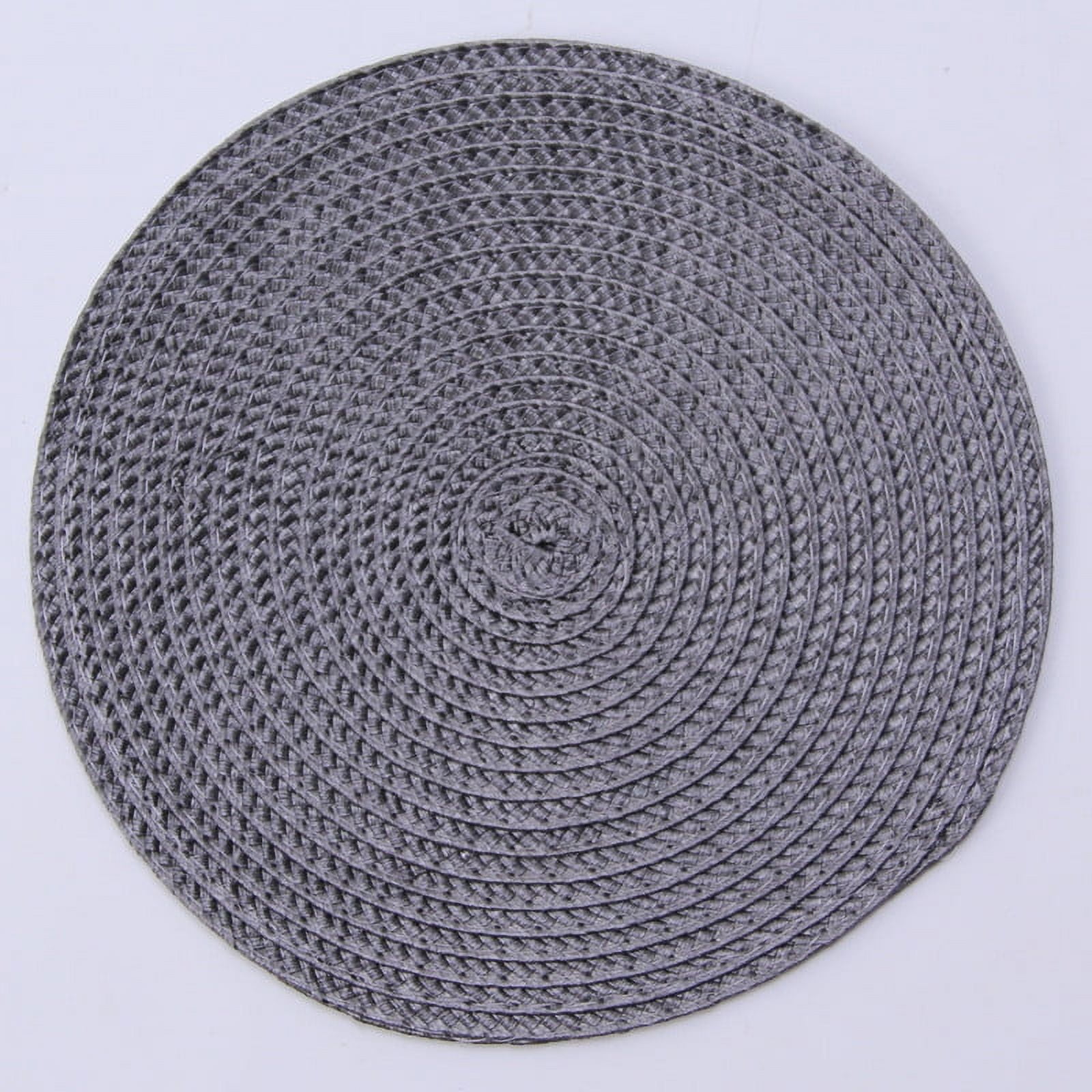 Taotanxi Round Braided Placemats Table Mats for Dining Tables Woven ...