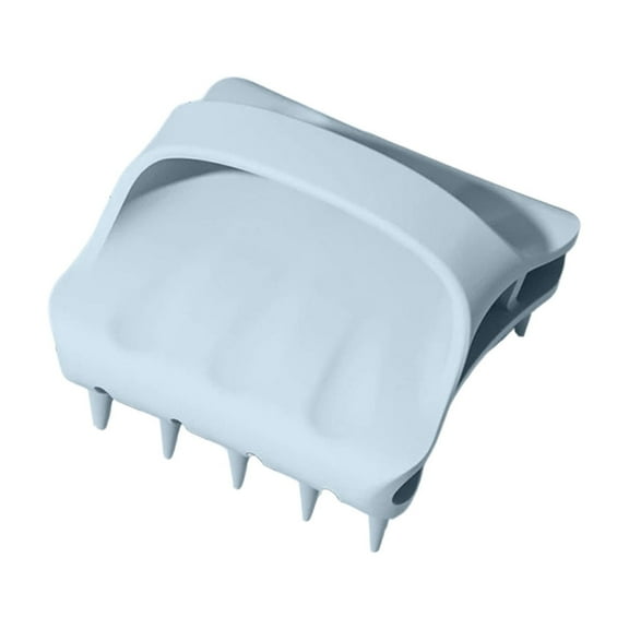 Taotanxi Scalp Massager Shampoo Brush, Scalp Scrubber with Soft Silicone Bristles, Scalp Exfoliator for Dandruff Removal, Scalp Massager for Hair Growth, Wet Dry Hair Brush for Scalp Care, Blue