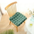 thumbnail image 1 of Taotanxi Seat Cushion Chair Cushions Thicken Soft Student Seat Pad Winter Warm Office Chair Sit Mat Non-Slip Feelers Stool Cushions,Green, 1 of 6