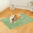 thumbnail image 1 of Taotanxi Self Heating Cat Pad Self Warming Cat Bed Dog Heating Pad Washable Thermal Pet Mat for Indoor Outdoor Pet 16 x 24 Inch Removable Non Slip(Green/01), 1 of 6