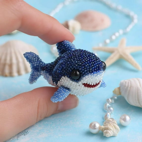Taotanxi Shark Bead Embroidery Kit (Materials Package)