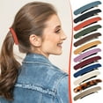 thumbnail image 1 of Taotanxi Sky Blue Hair Clips Hair Barrettes for Women, Matte Barrettes for Thin Fine Hair Flat Hair Clip Hair Accessories, 1 of 5