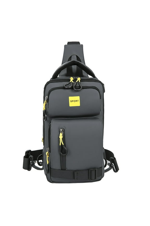 Sling Bag Tactical Sling Backpack Anti Theft Shoulder Crossbody Bag Water Resistant Travel Bag for 11.8 Inch Ipad