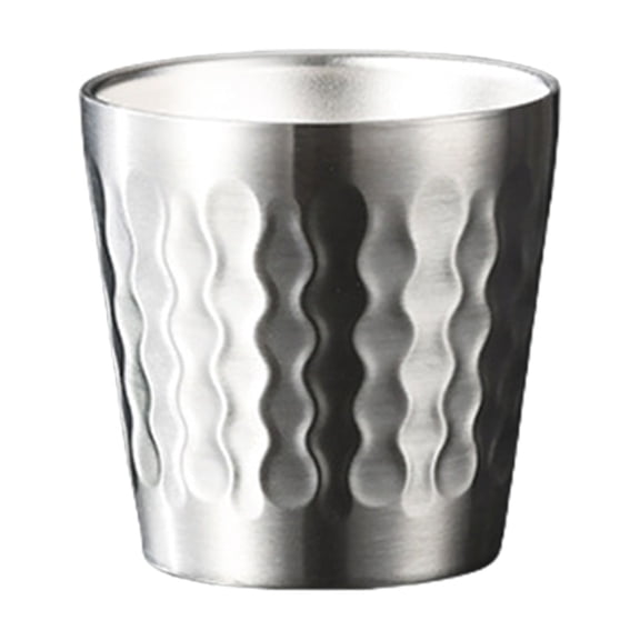 Taotanxi Stainless Steel Cups, 6Oz Metal Drinking Stackable Double Wall Small Mini Insulated Portable Tumblers Unbreakable Shatterproof Glasses for Home Restaurant Party Camping Travelling