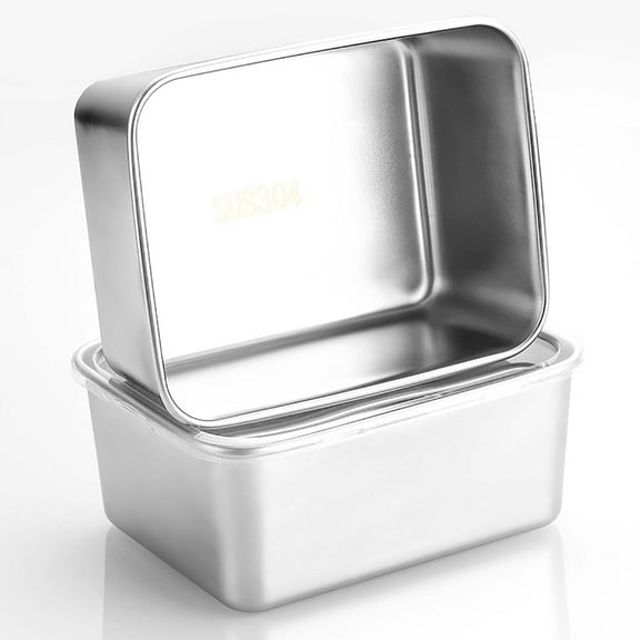 Taotanxi Stainless Steel Stacking Food Containers with Lids, Reusable Snack & Prep Containers for Office, 1pc
