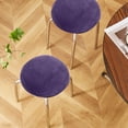 thumbnail image 1 of Taotanxi Stool Cushion Round 12/14 Inch Round Chair Cushions with Ties for Dining Chairs Round Seat Pads/Cushions,Purple, 1 of 6
