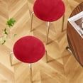 thumbnail image 1 of Taotanxi Stool Cushion Round 12/14 Inch Round Chair Cushions with Ties for Dining Chairs Round Seat Pads/Cushions,Red, 1 of 6